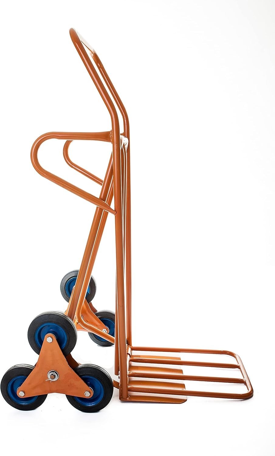 Heavy Duty Stair Climber Sack Truck 200kg Triple Wheel Extended Load Plate