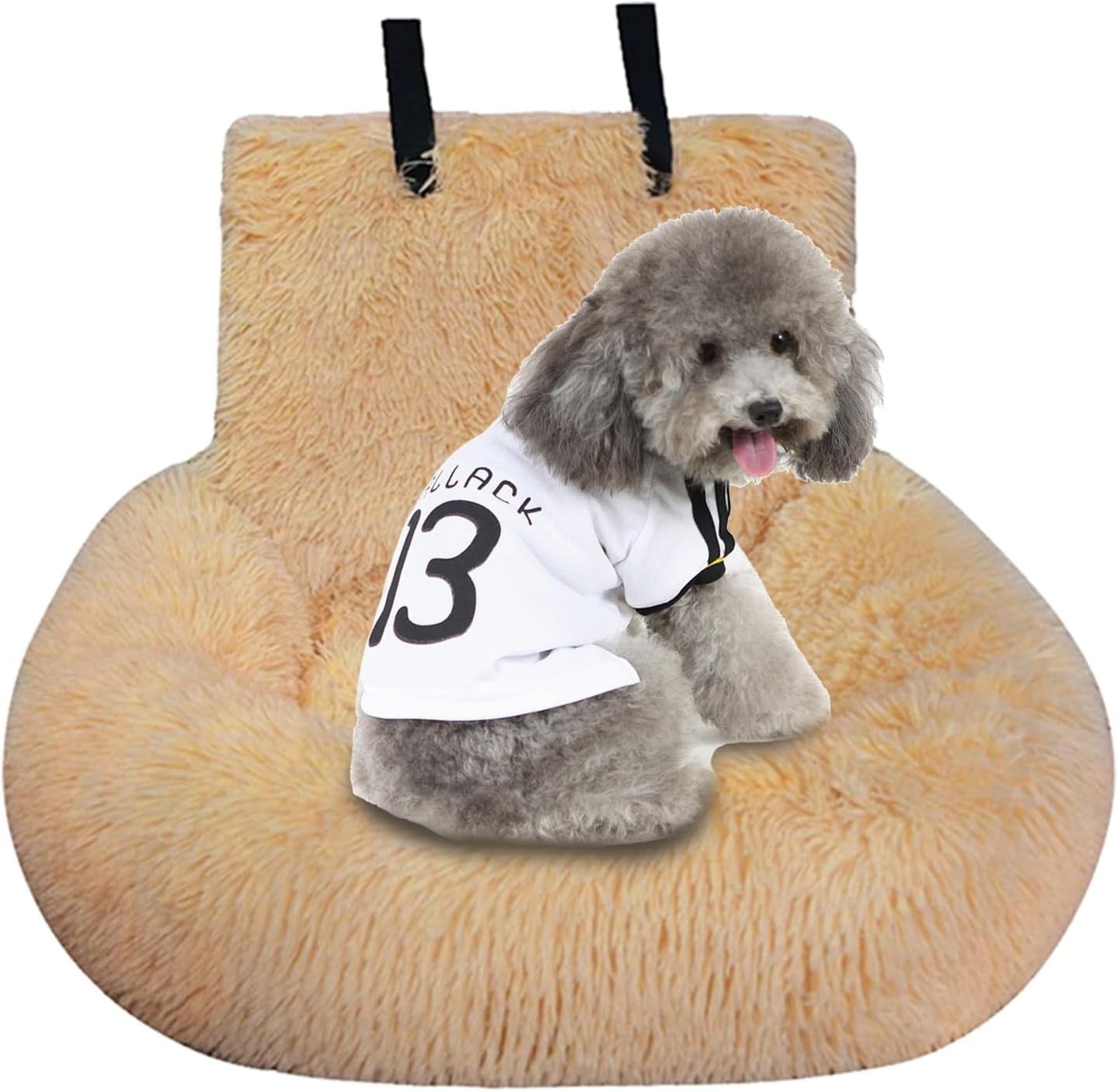 Large Console Dog Car Seat Pet Travel Bed Safety Carrier Washable