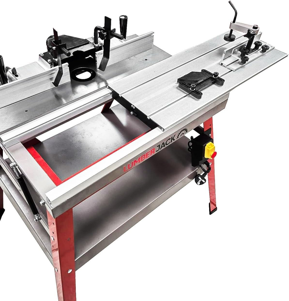 Heavy Duty Cast Iron Router Table Sliding Tilting Workbench Pro Routing Station