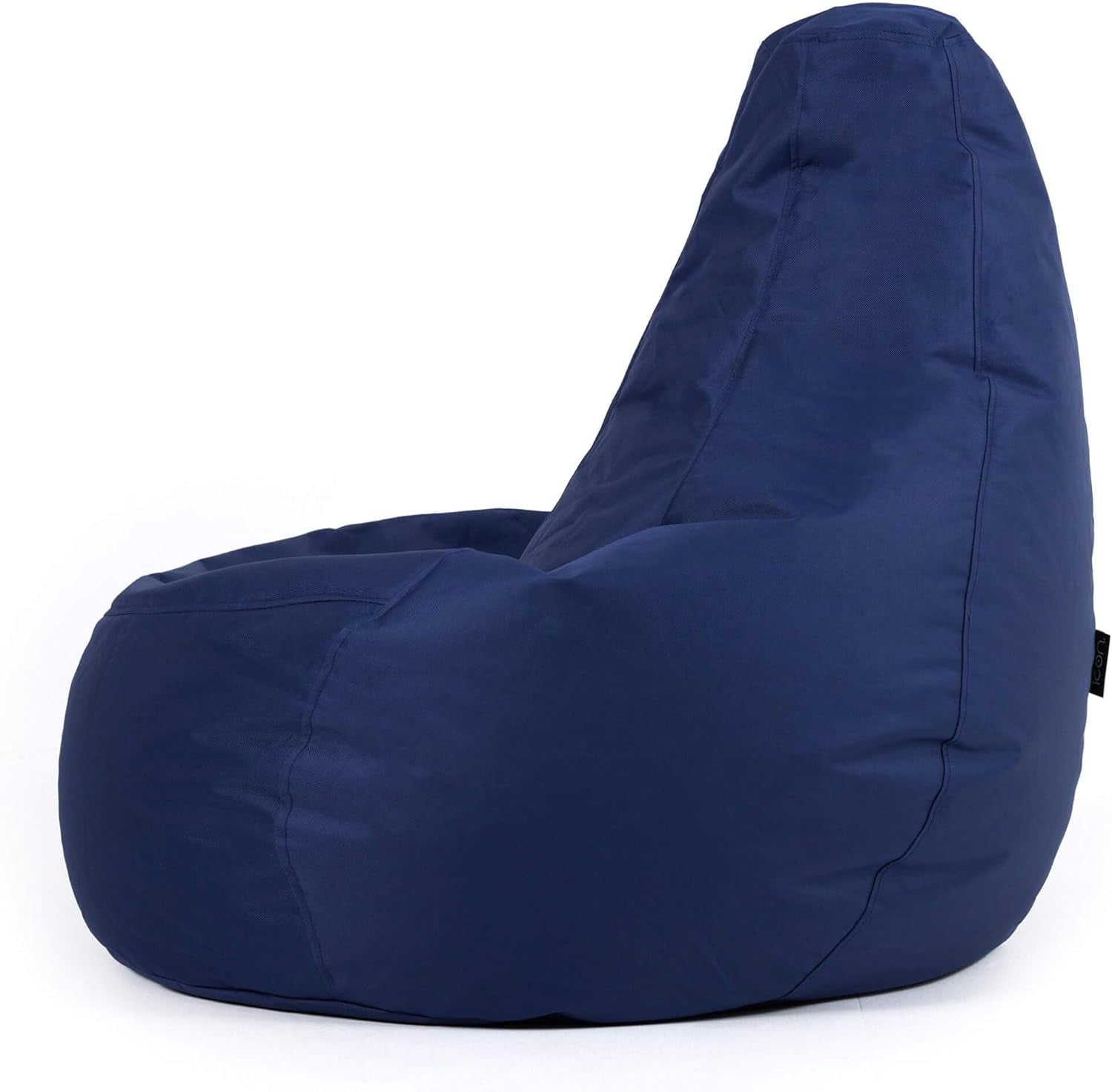 Waterproof Recliner Bean Bag Chair Navy Blue Indoor Outdoor Gaming Seat