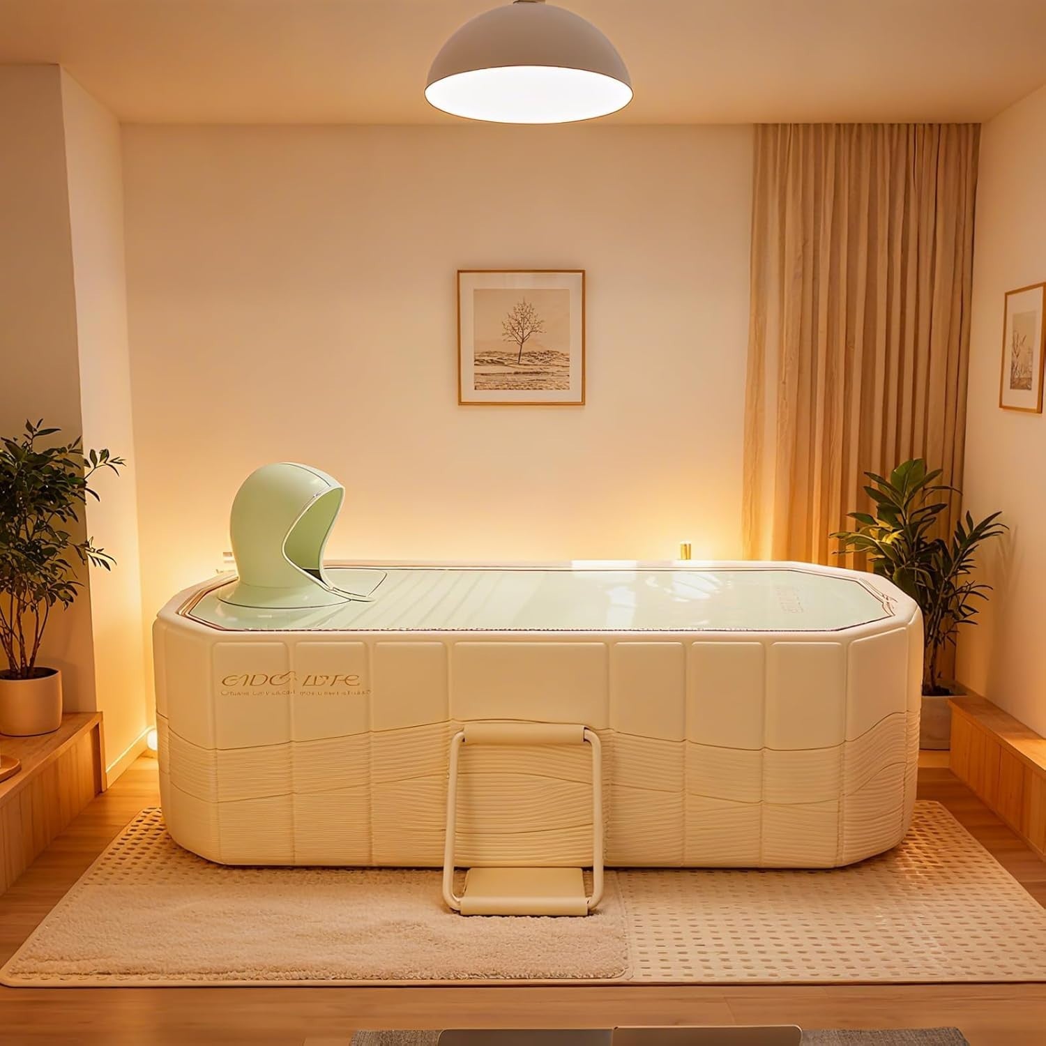 Adult Portable Foldable Bathtub – 150cm Japanese SPA Collapsible Sauna Tub