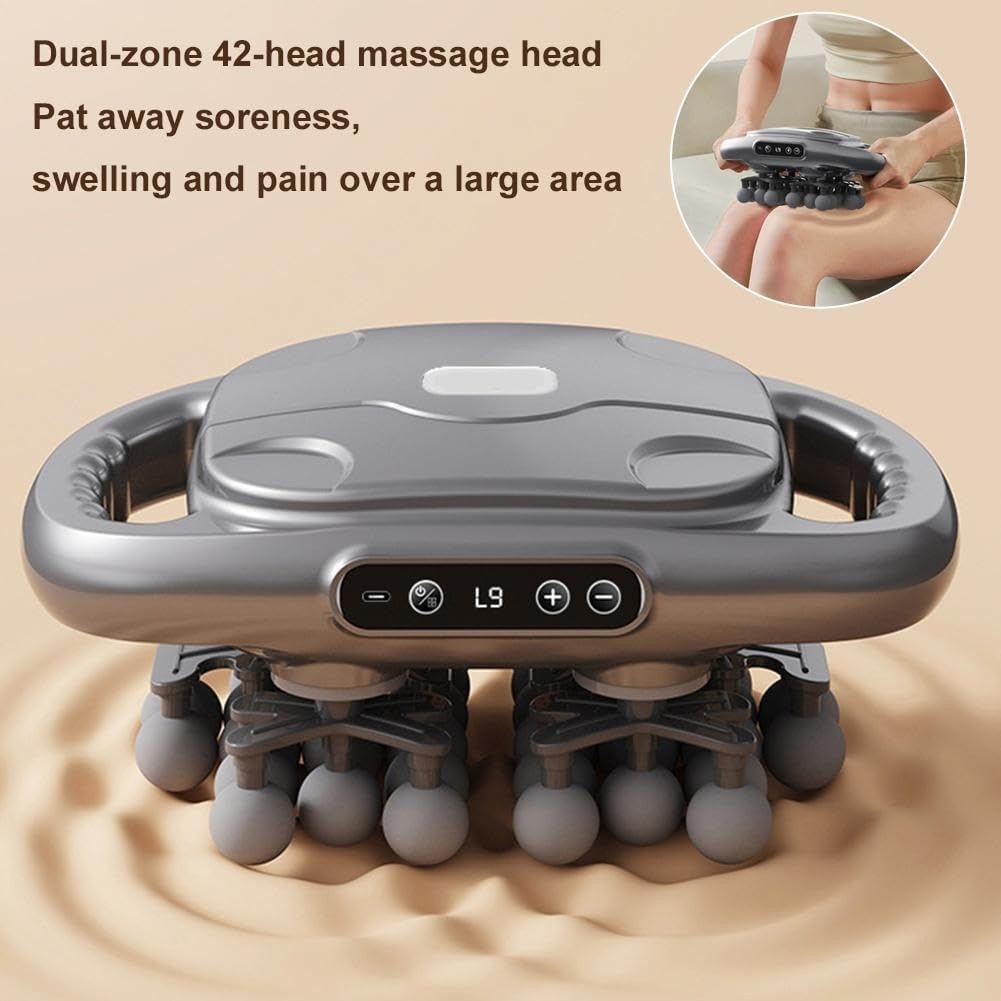 Deep Tissue Massage Gun 22 Heads Full Body Muscle Pain Relief Electric Massager