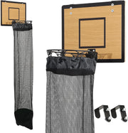 Basketball Hoop Laundry Hamper Over Door | Hanging Laundry Basket w/ Zipper | Ki