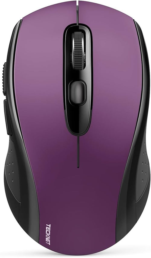 Quiet Bluetooth Wireless Mouse 4000DPI Multi Device Ergonomic Office Style