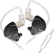HiFi KZ ZSN ProX Hybrid 1DD+1BA Earphones Noise Cancelling Mic 3.5mm Jack