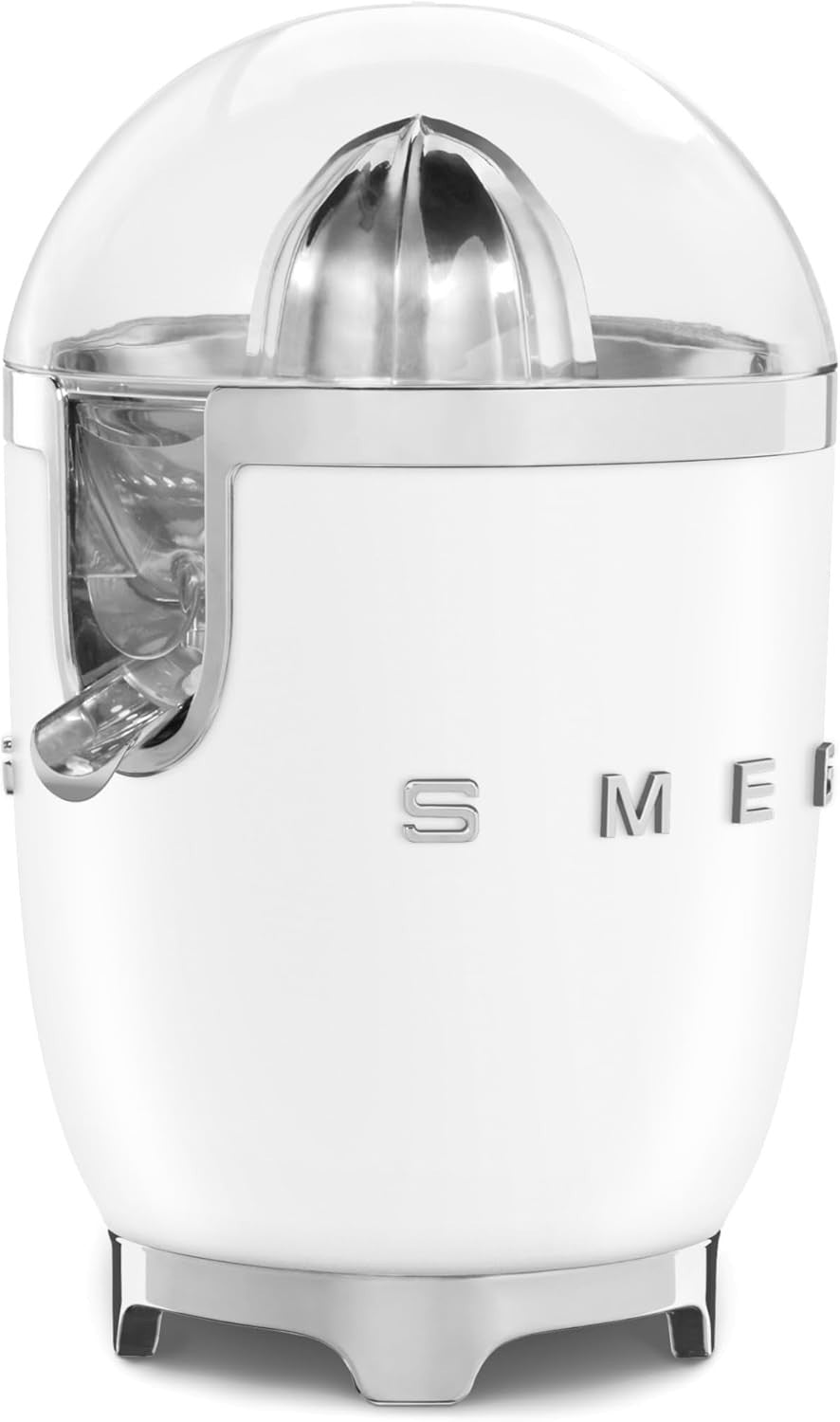 Retro Electric Citrus Juicer Stainless Steel Reamer Anti Drip 70W