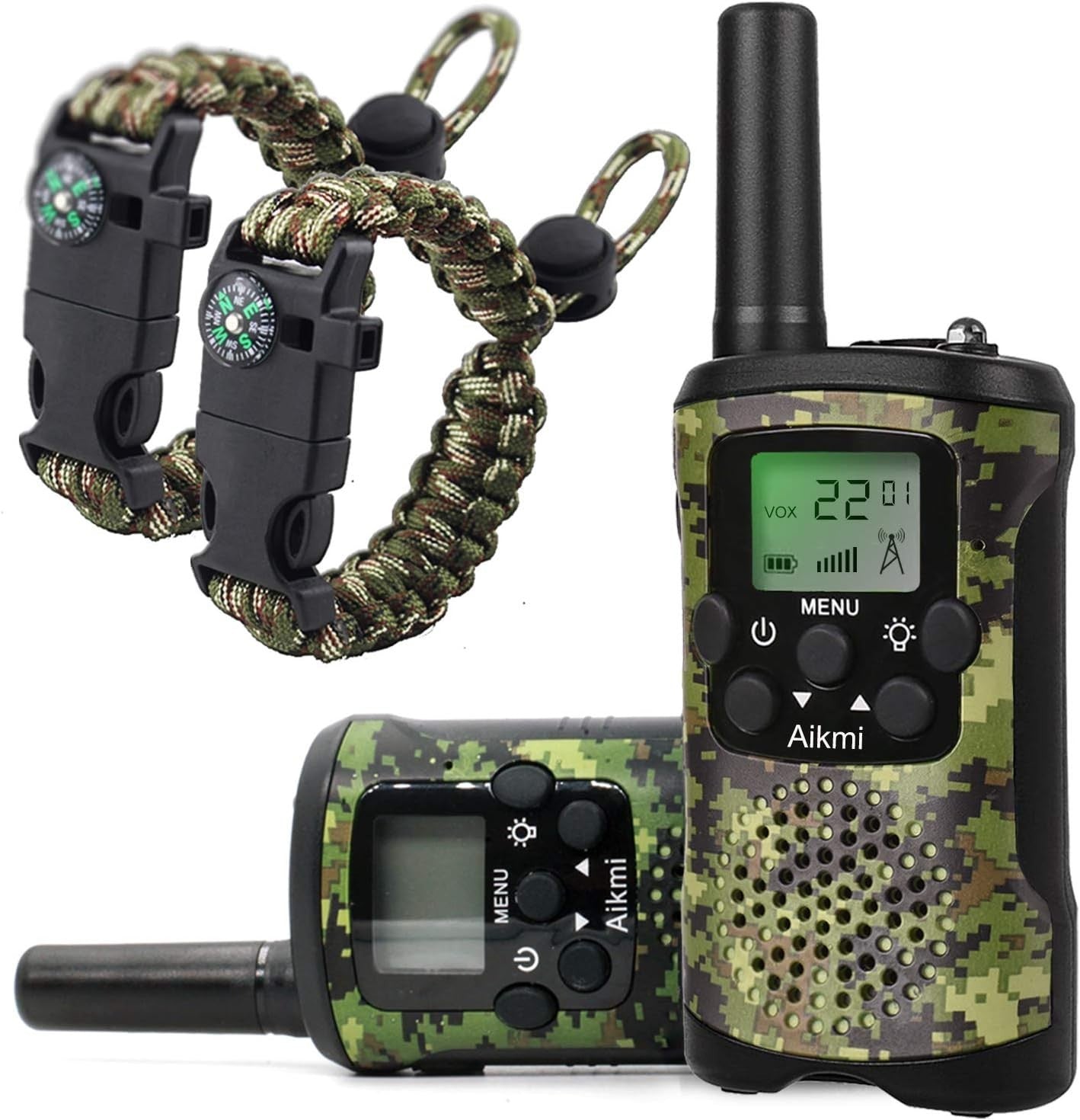 Kids Walkie Talkies 8 Channel Long Range 3KM Outdoor Toy Gift Set