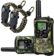 Kids Walkie Talkies 8 Channel Long Range 3KM Outdoor Toy Gift Set