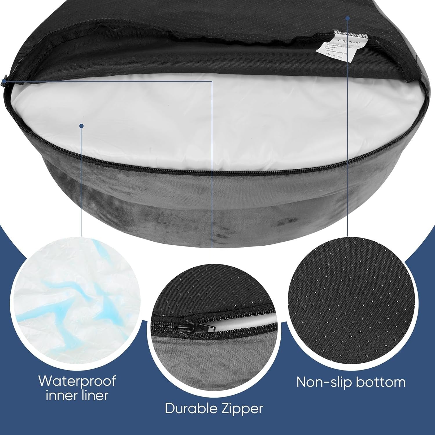 XL Orthopedic Dog Sofa Bed 106x76x18cm Waterproof Washable