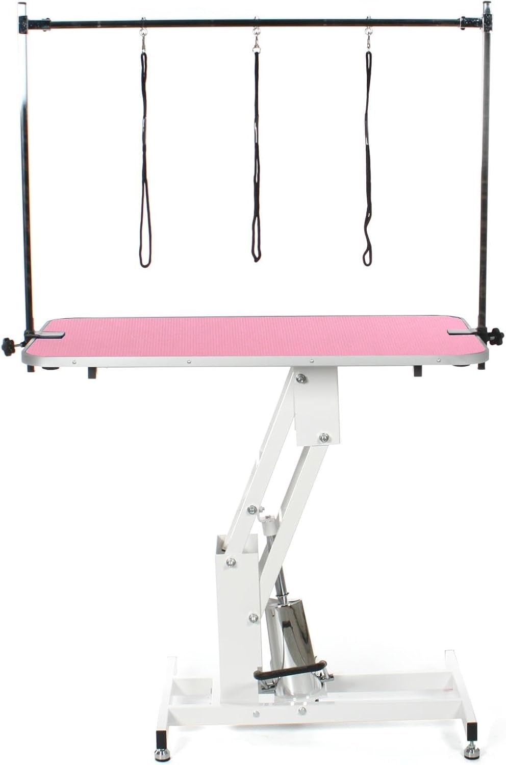 Hydraulic Dog Grooming Table Heavy Duty Lift H Bar Large Dogs 120kg