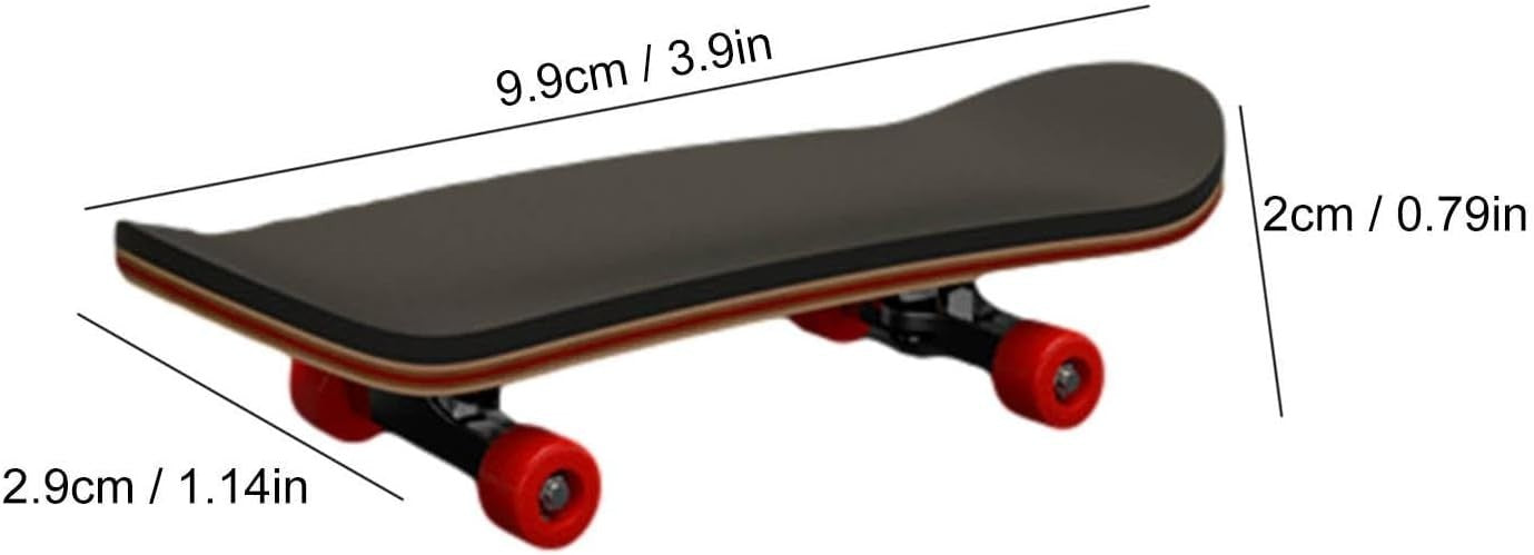 Fingerboard Skateboard Toy 5-Layer Maple Wood Professional Fingerboard