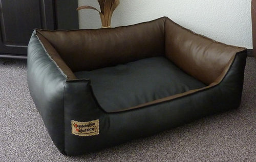 130x100cm Faux Leather Dog Bed Waterproof Hygienic