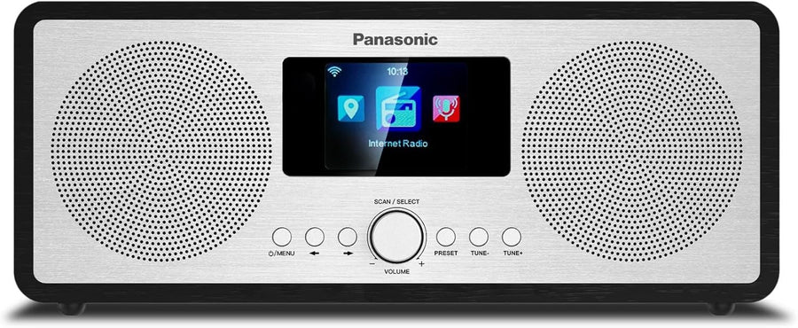 Internet DAB+/FM Radio with Bluetooth, USB Charging & Alarm