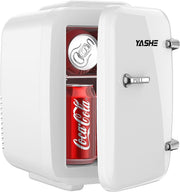 4L Mini Fridge Cooler & Warmer | Portable AC/DC, Skincare & Drinks White