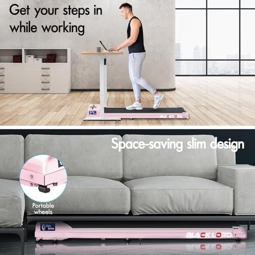 3-in-1 Walking Pad Treadmill 9km/h Quiet 2.2HP Foldable Wide Belt App Control