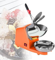 Electric Ice Crusher Shaver 380W Double Blade Snow Cone Slush Machine