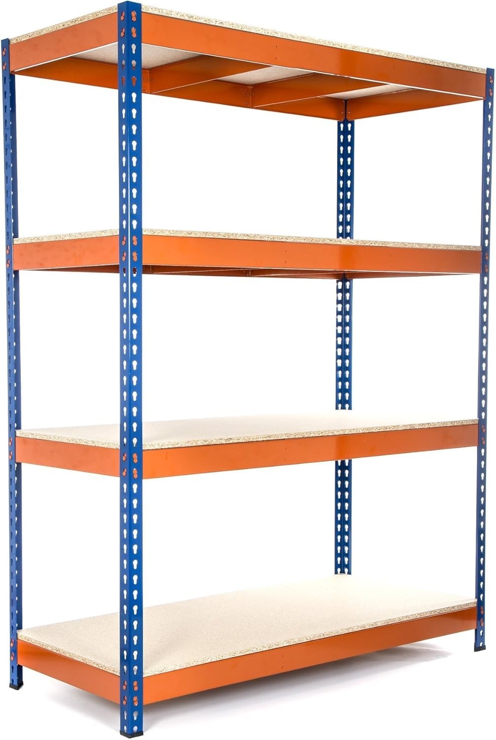 4-Tier Heavy Duty Garage Shelf 400KG per Shelf 180x150x60cm Metal