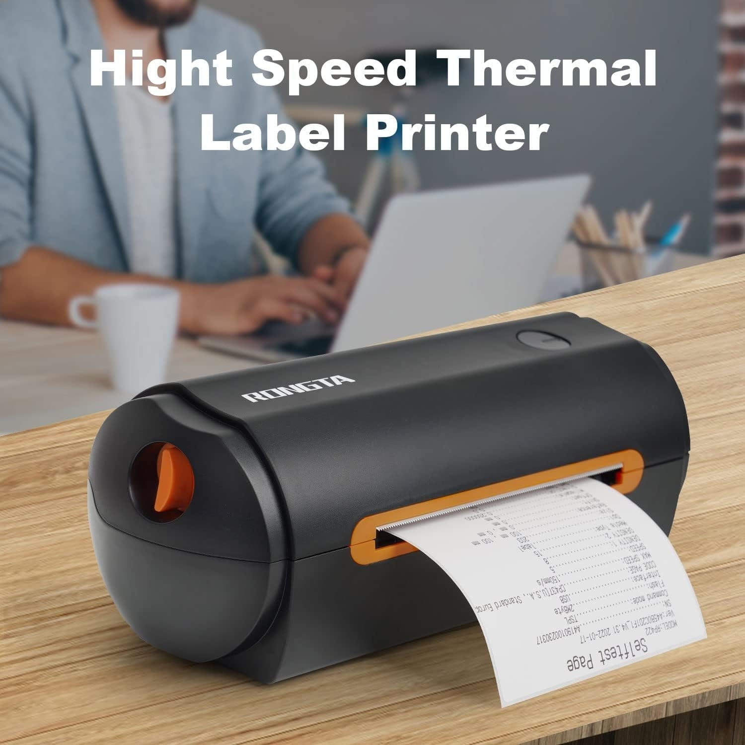 Thermal Label Printer 4x6 – USB Shipping Barcode Printer