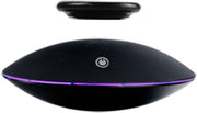 Magnetic Levitation Display Stand Black, Floating Rotating LED Showcase