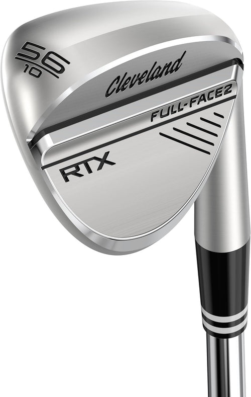 Right Hand 58° Full Face Golf Wedge High Spin Stiff Steel Satin