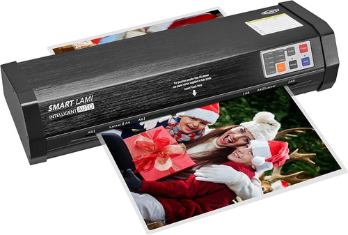 Heavy Duty A3 Laminator Auto Sense 75–250 Mic 4 Roller Never Jam