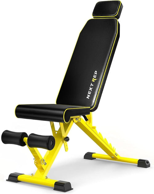1000lb Adjustable Weight Bench Fast Folding Incline Decline Home Gym