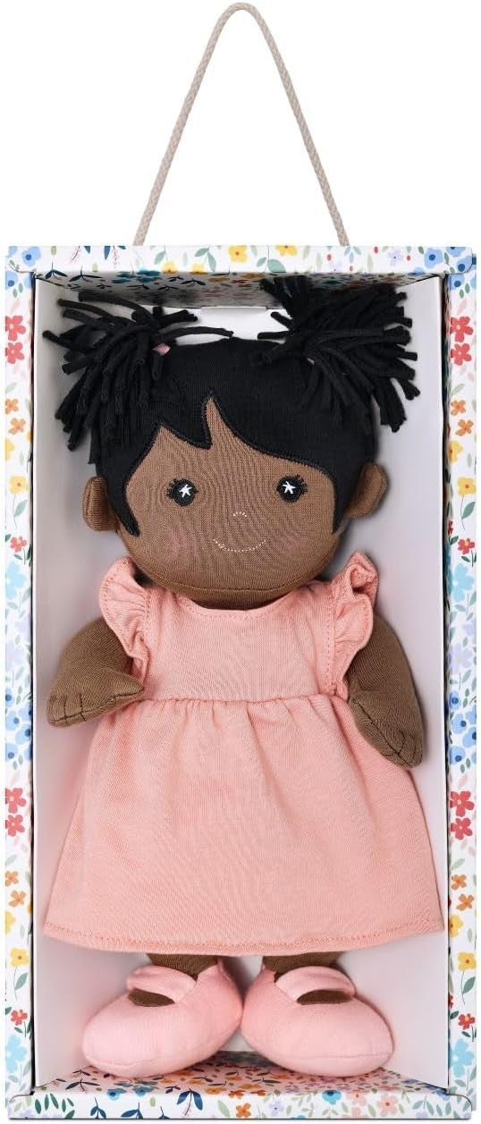 12.5in Organic Soft Baby Doll Non Toxic Hypoallergenic Eco Friendly Gift