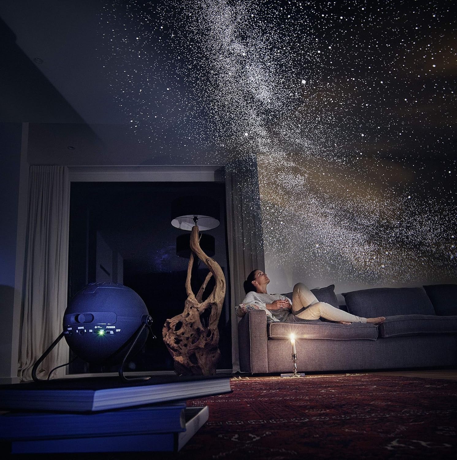 Home Planetarium Star Projector 60000 HD Stars Silent LED USB