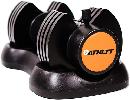 Single Adjustable Dumbbell 2.5–12.5kg Compact Home Workout Weight