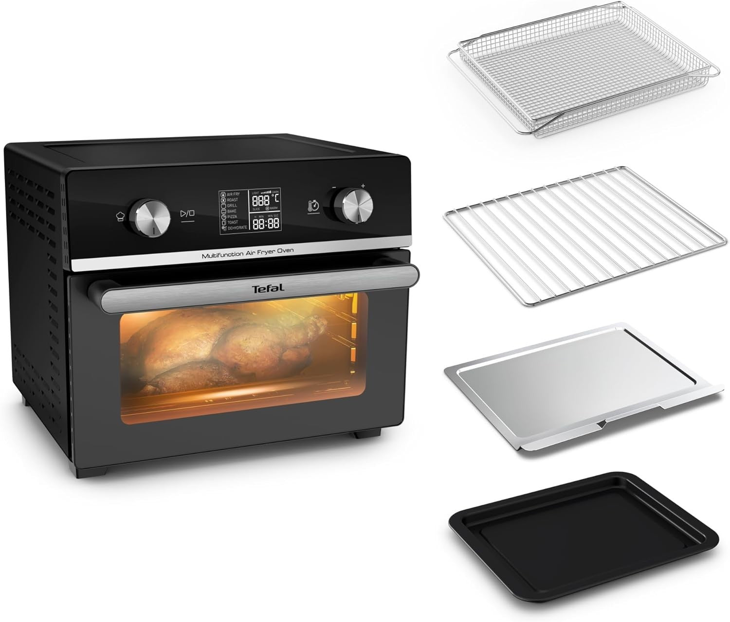 20L Air Fryer Oven 10-in-1 | Extra Crisp | Multi-Level Cooking | Fast & Healthy