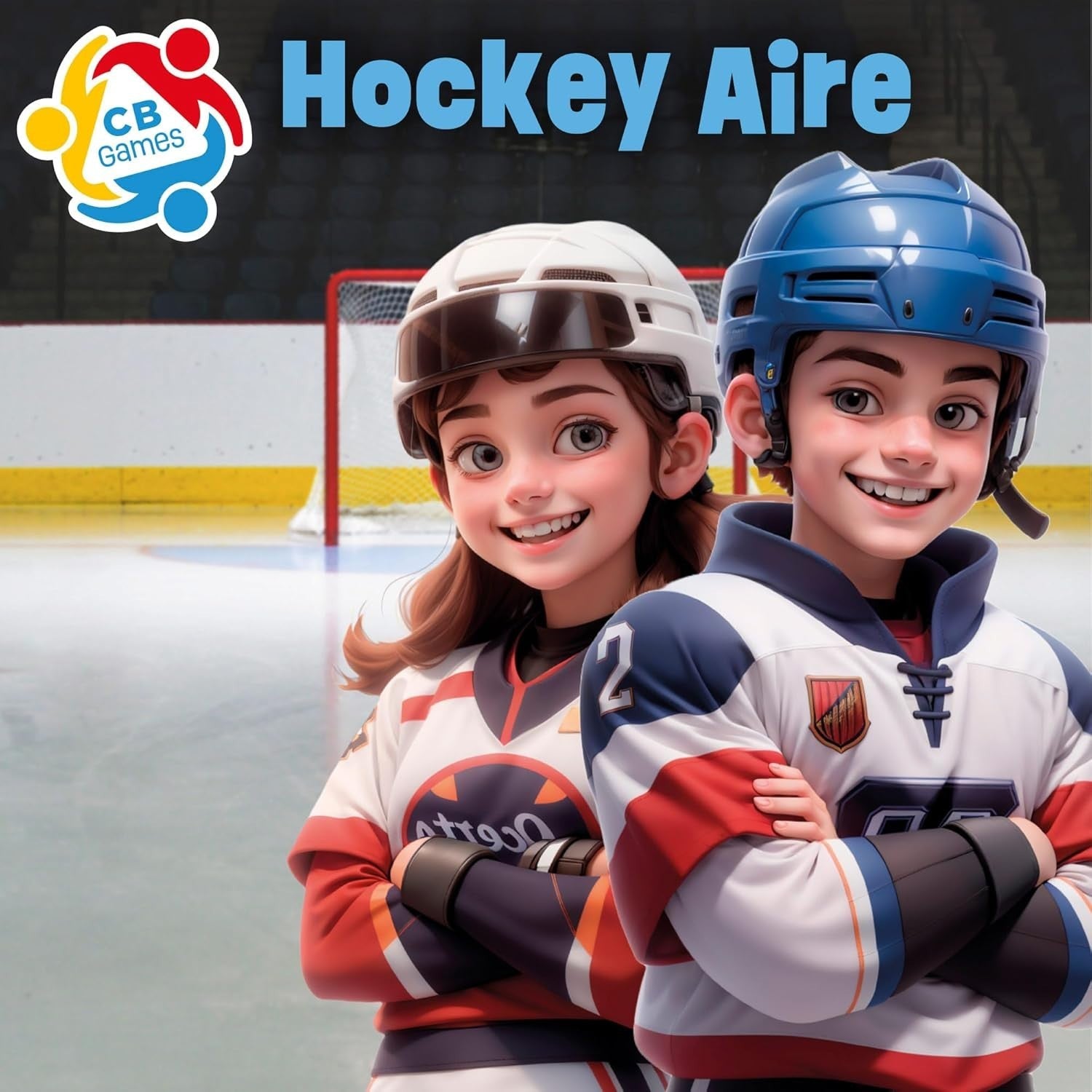 Table Air Hockey Game 2 Player Electric Fan Arcade Board