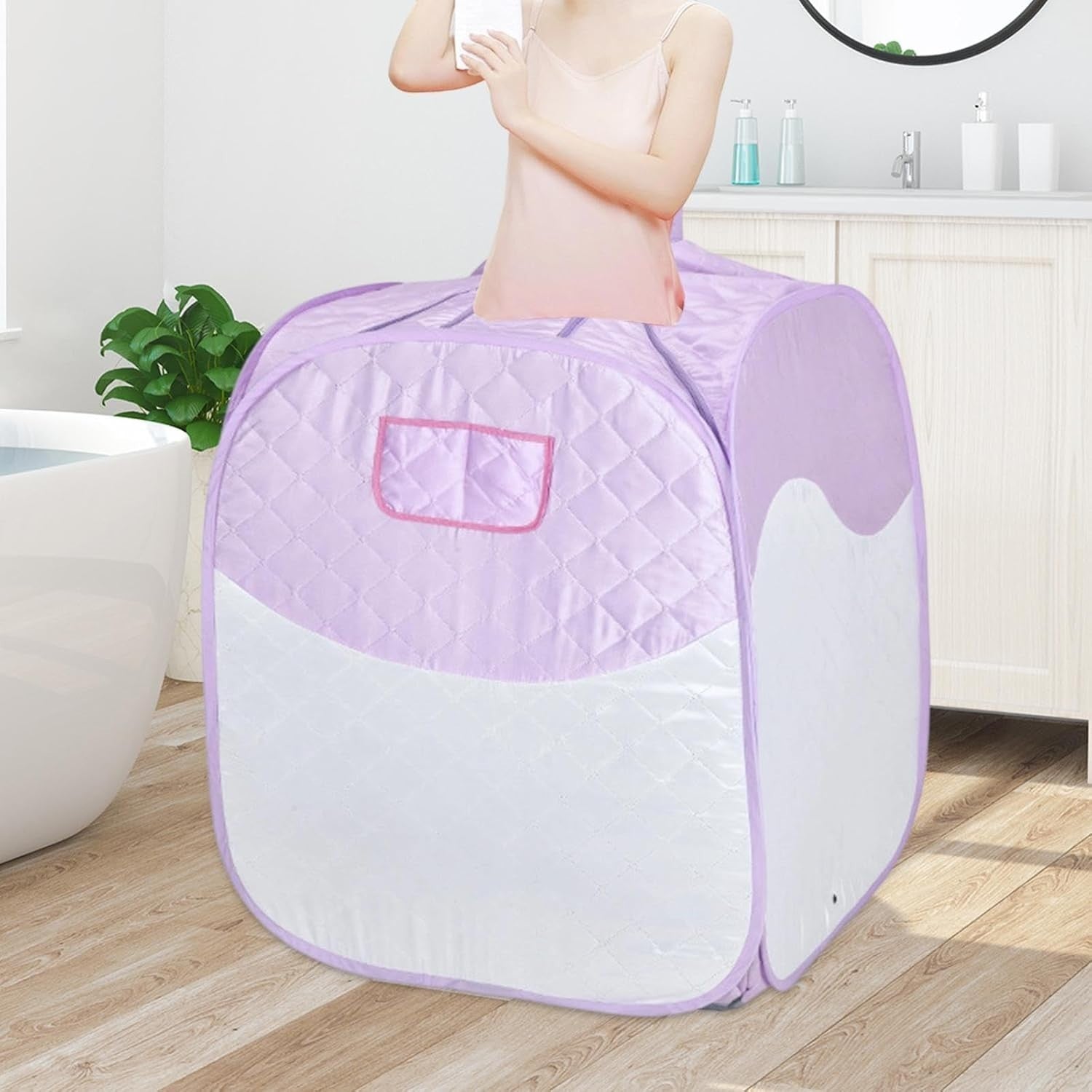 Portable Foldable Steam Sauna Tent Thickened Fabric – Home, Travel, Hotel