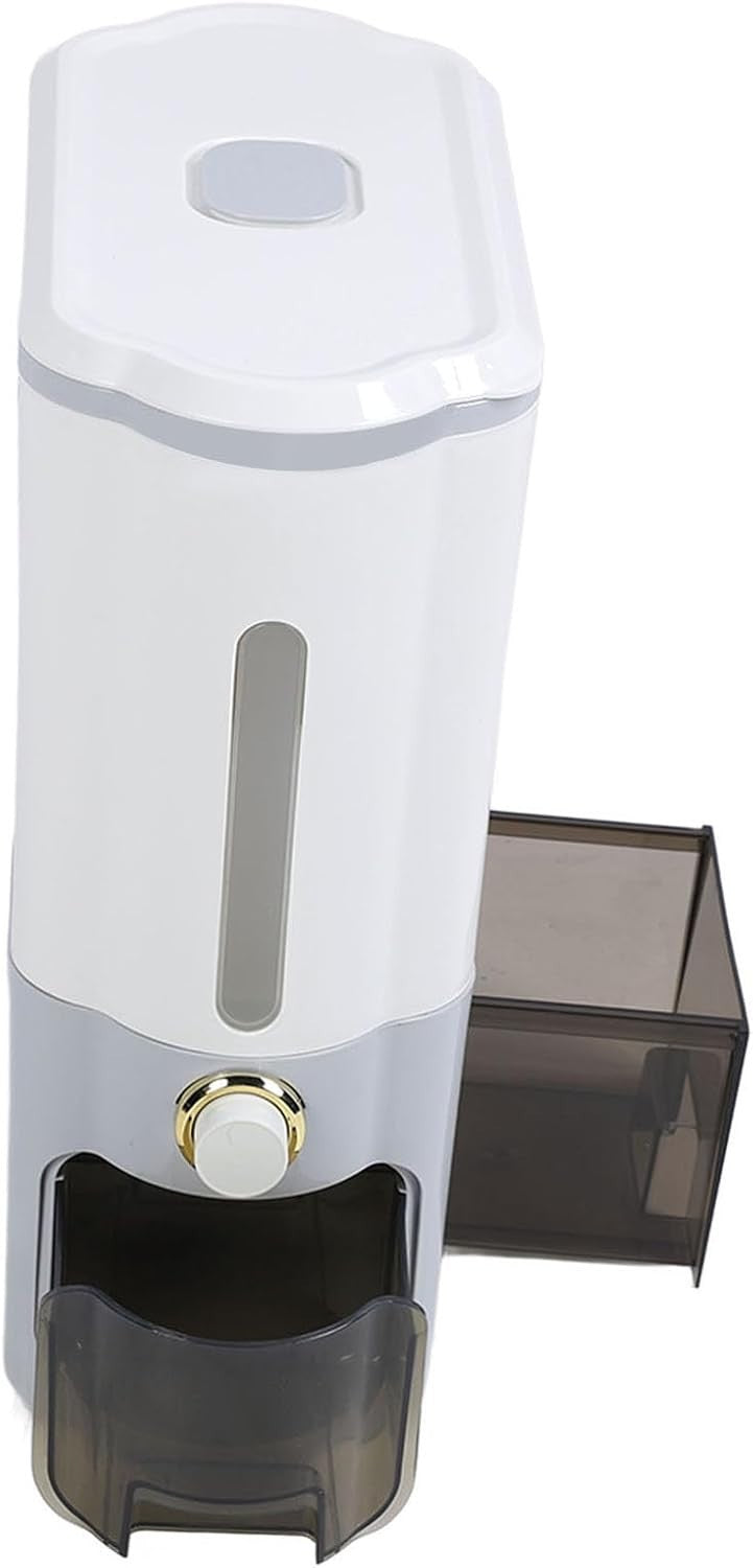 11KG Airtight Rice Dispenser Press Sealed Grain Storage Container