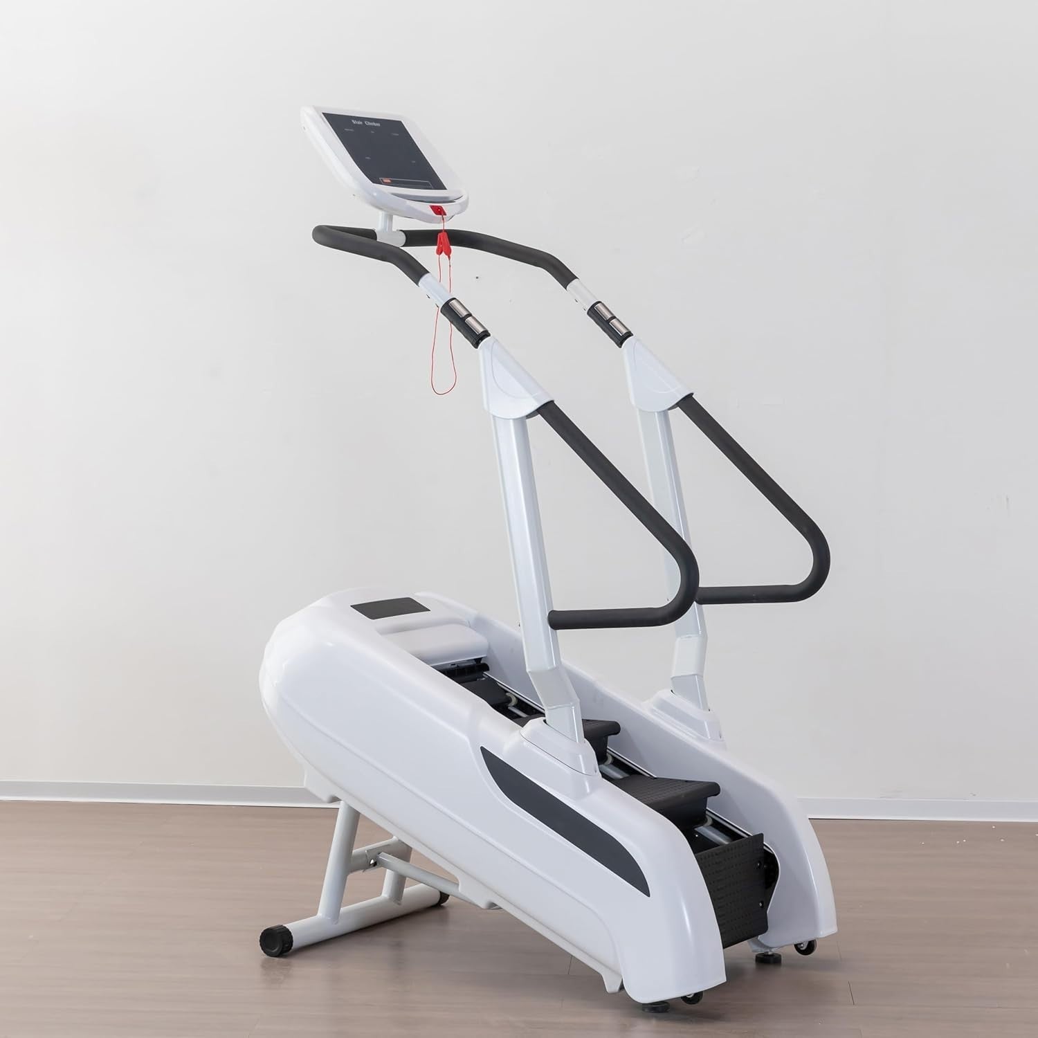 Commercial Stair Climber Machine w/ Adjustable Speed Stepmill & Heart Monitor