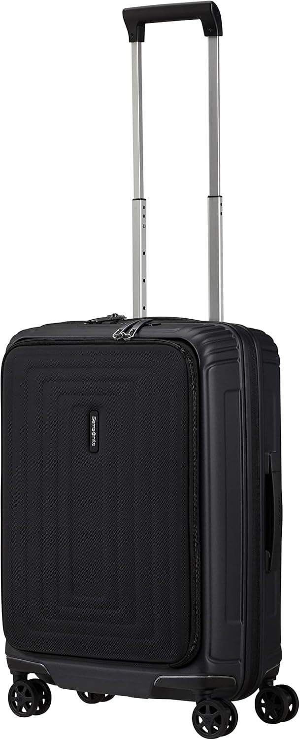55cm Cabin Spinner Suitcase Polycarbonate Hard Shell Quiet Wheels TSA Lock