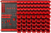 Garage Peg Board Wall Tool Organizer Storage Bin Workshop Rack