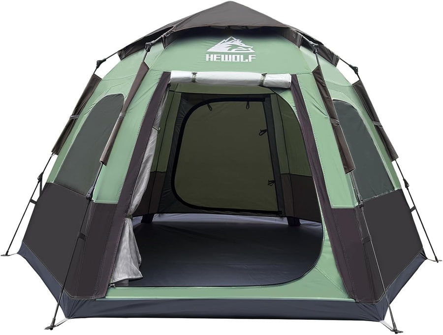 Waterproof Instant Camping Tent 2-4 Person Quick Setup Dome