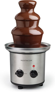 3 Tier Chocolate Fountain Machine Electric Fondue Stainless Steel