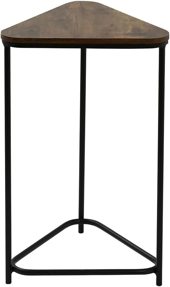 Space Saving Nesting Side End Coffee Table Wood Metal Frame Luxury Design