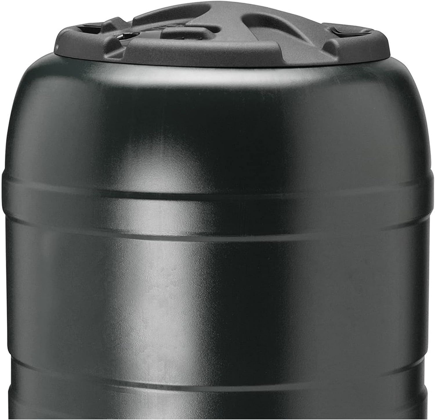 100L Slim Line Garden Water Butt With Tap Stand & Filler Kit Black