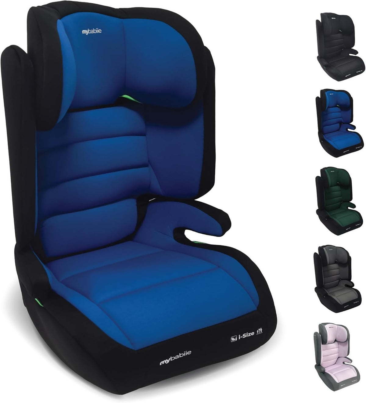 High Back Booster Seat Adjustable Headrest Group 2/3 100–150cm
