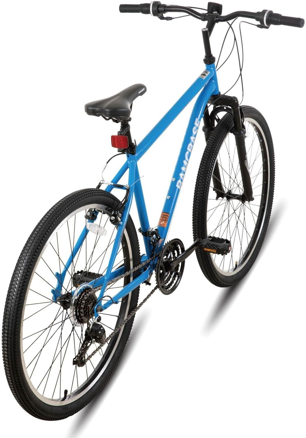 26" Adult Mountain Bike 21 Speed Hardtail MTB V Brake Steel Frame Ride
