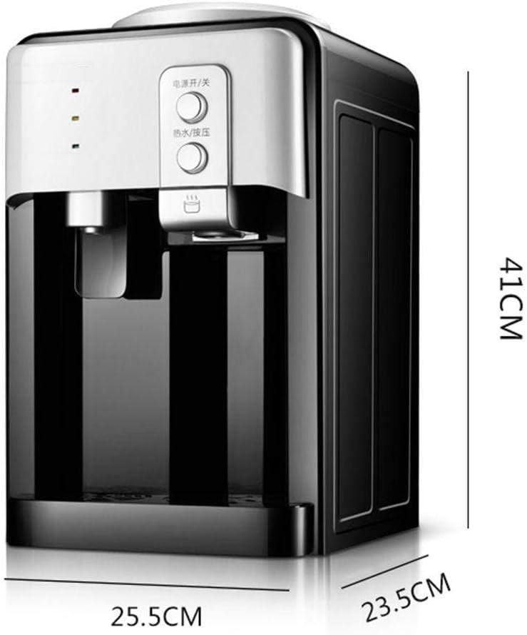 Hot Cold Desktop Water Dispenser 5L Stainless Steel Countertop Office