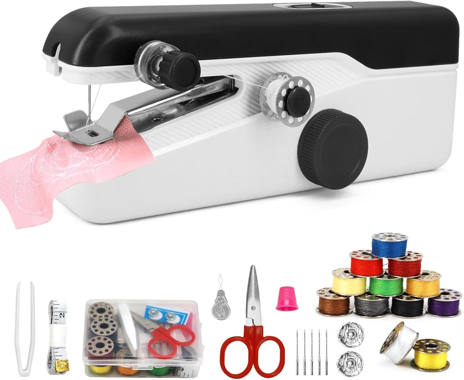 Handheld Sewing Machine Portable Electric Mini Stitch Repair Kit