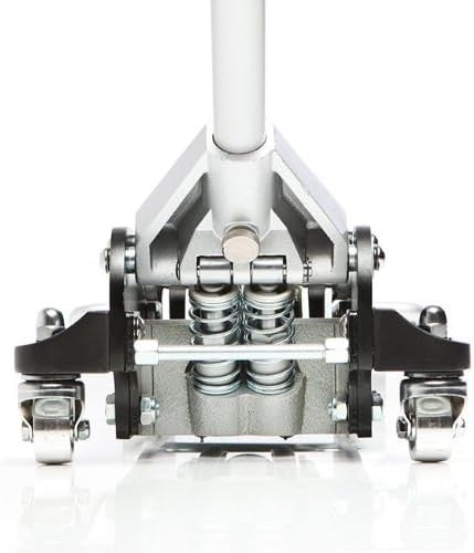2.5 Ton Aluminium Racing Trolley Jack Dual Pump Quick Lift 100mm Low Profile