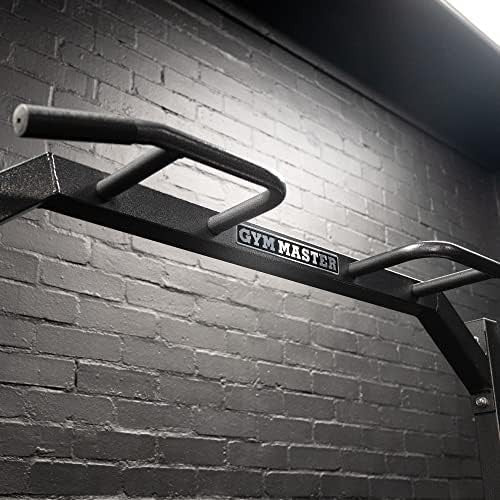 Heavy-Duty Half Power Cage Squat Rack Gunmetal with Dip Station & Safety Bars