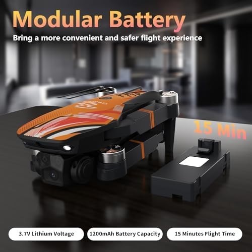 TTROARDS Mini Drone 1080P Camera, Brushless Motor, Foldable, Obstacle Avoid