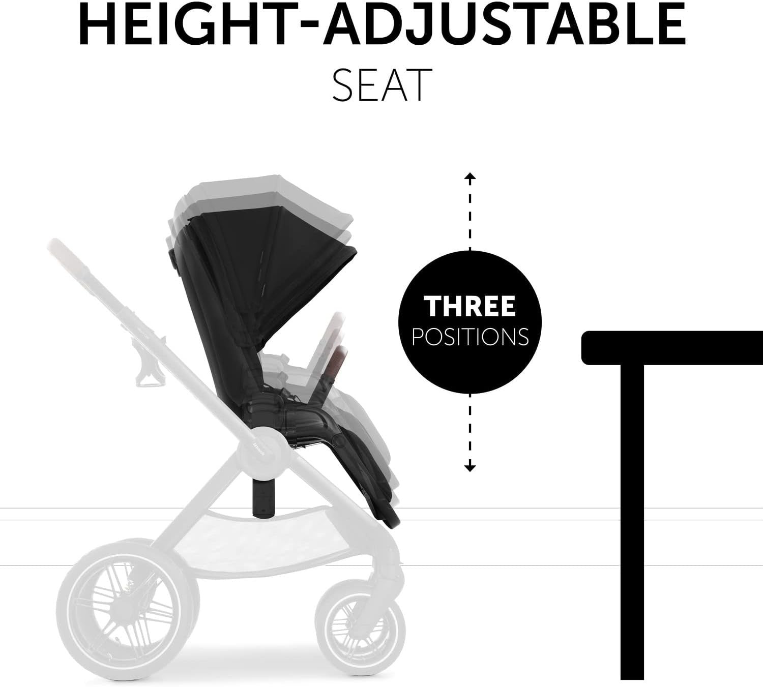 Walk N Care 2-in-1 Pram & Pushchair Black Lightweight Foldable Stroller