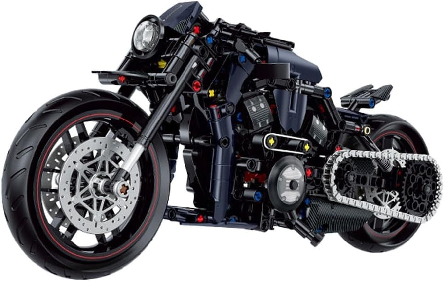 Motorbike Building Kit 623pcs – Technic Motorcycle Model for Adults & Kids