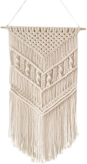 Boho Wall Decoration, Macrame Wall Hanging Tapestry with Tassels